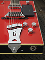 "Twang Machine", Fred Gretsch Manufacturing Company, Maple, mahogany, ebony, chrome, plastic, mother-of-pearl